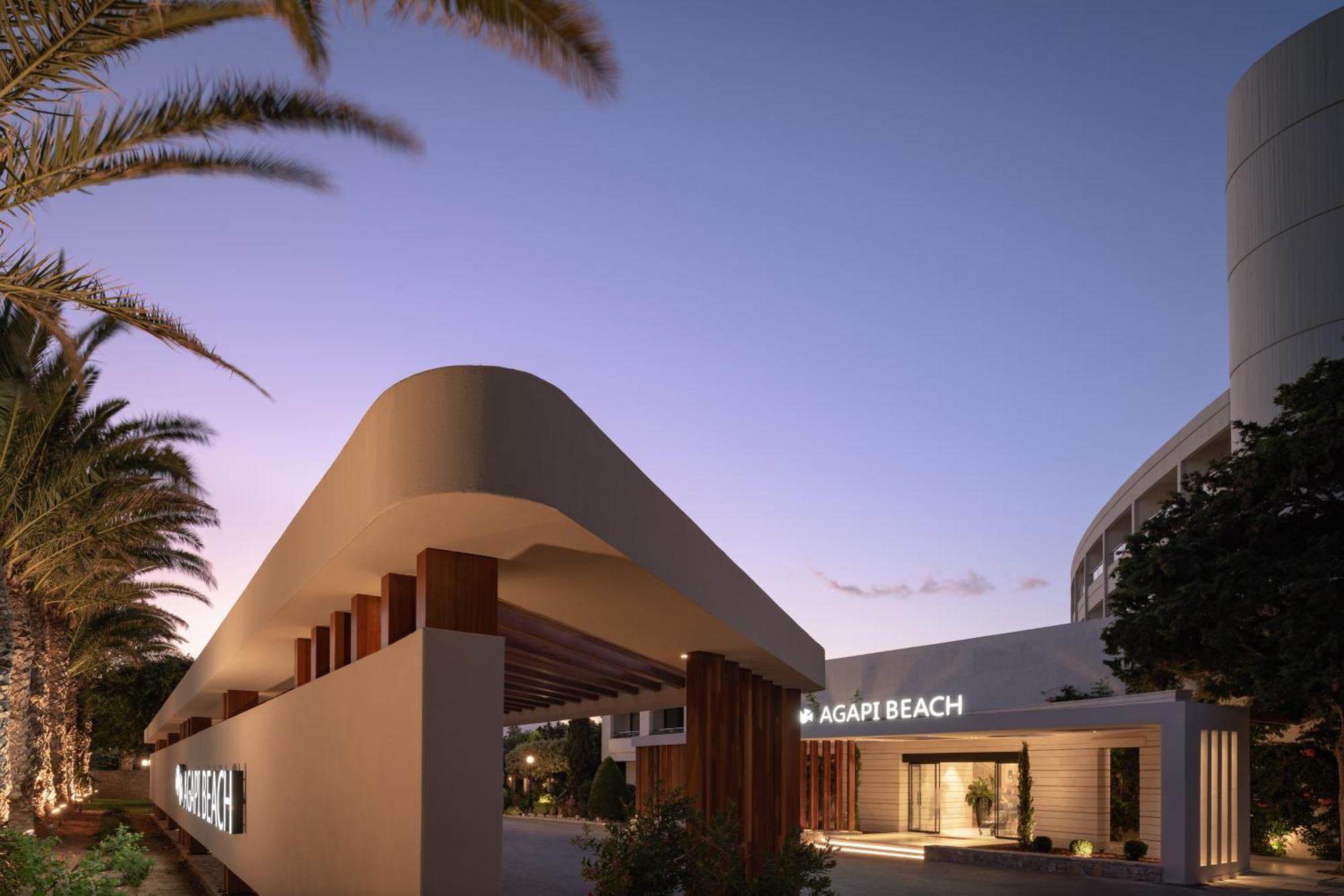 Agapi Beach Resort Premium All Inclusive Amoudara Lasithiou المظهر الخارجي الصورة