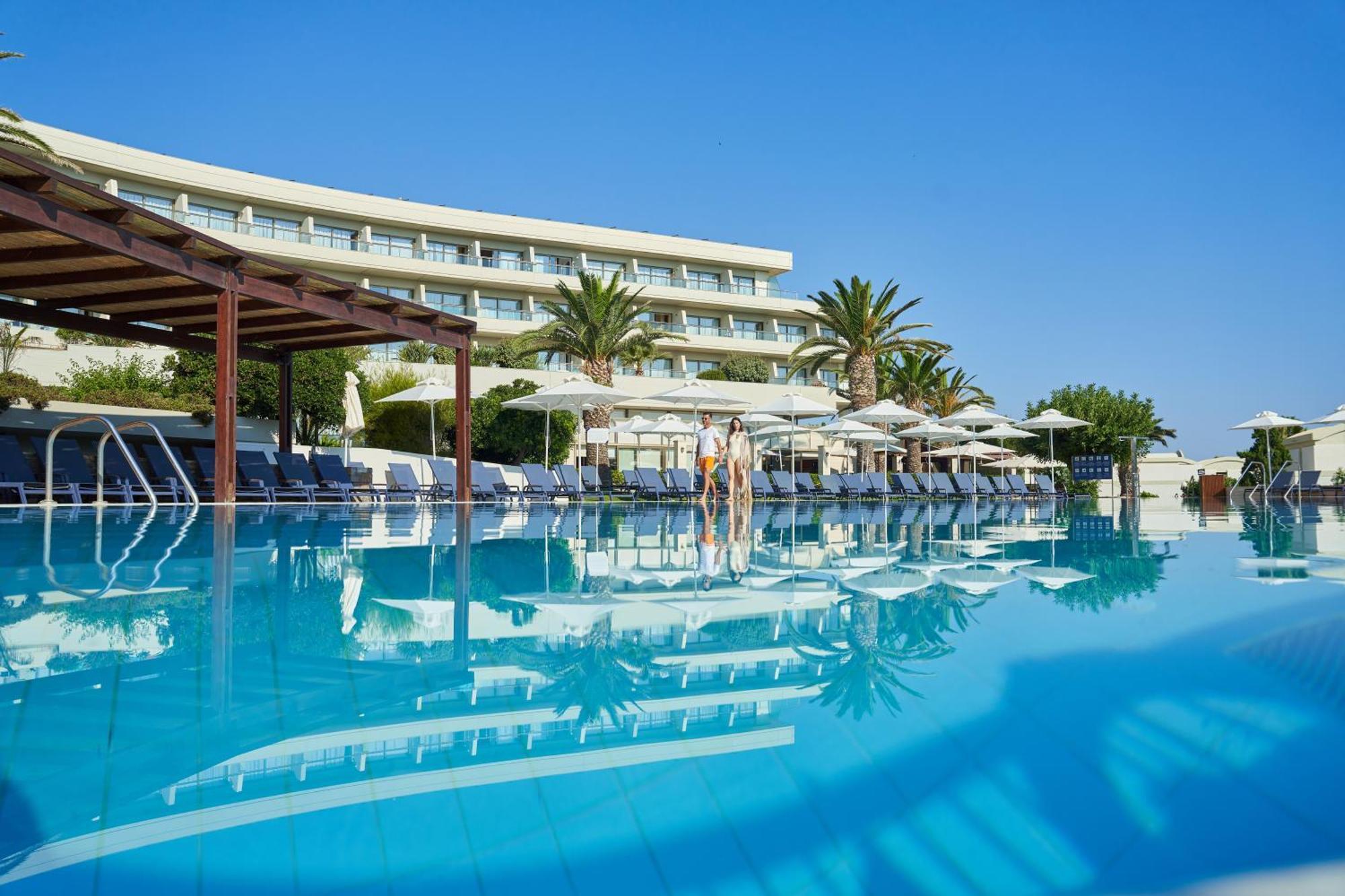 Agapi Beach Resort Premium All Inclusive Amoudara Lasithiou المظهر الخارجي الصورة